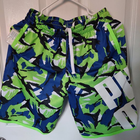 Puma Kids Boys Printed Stretchy Sports Short, Youth 10-12/ M - Picture 2 of 5